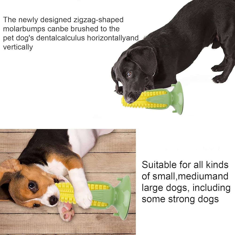 Amazon.co.jp: 耐久性のあるトウモロコシの形の犬用噛むおもちゃ